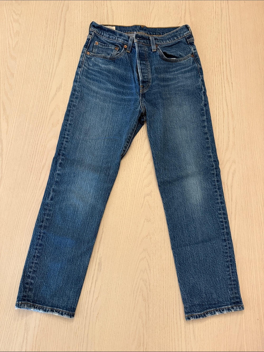 Women 501’s Levi’s Denim Jeans - Classic Straight Fit